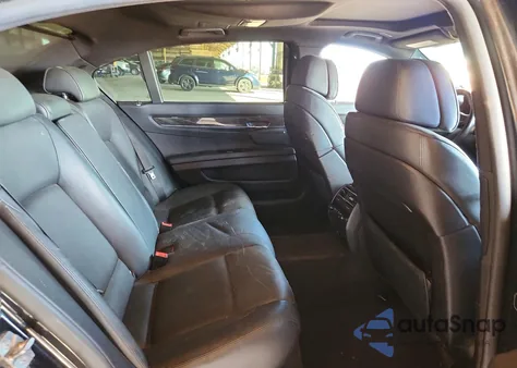 2012 BMW 740 Li from USA, damaged, VIN WBAKB4C54CC575879